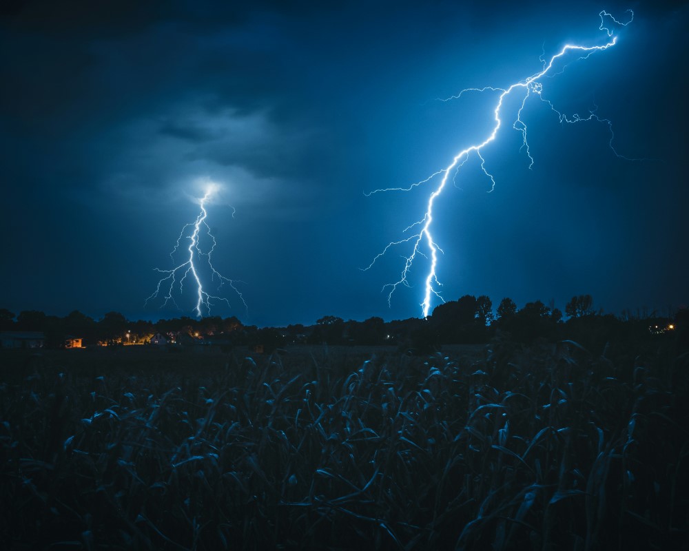 storm at night