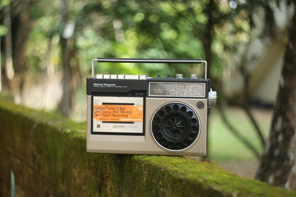 black radio